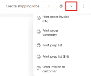 Customize store invoices | Invoice editor